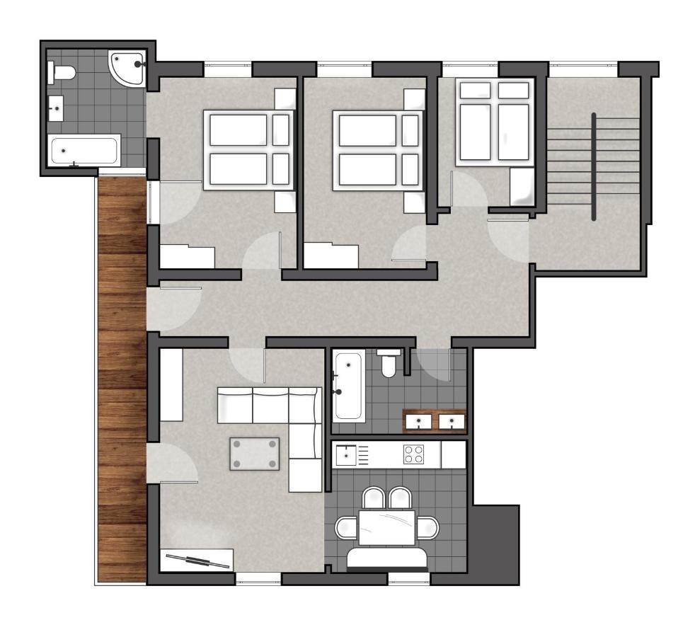 Urlaubsplatzl Appartements オエッツ エクステリア 写真